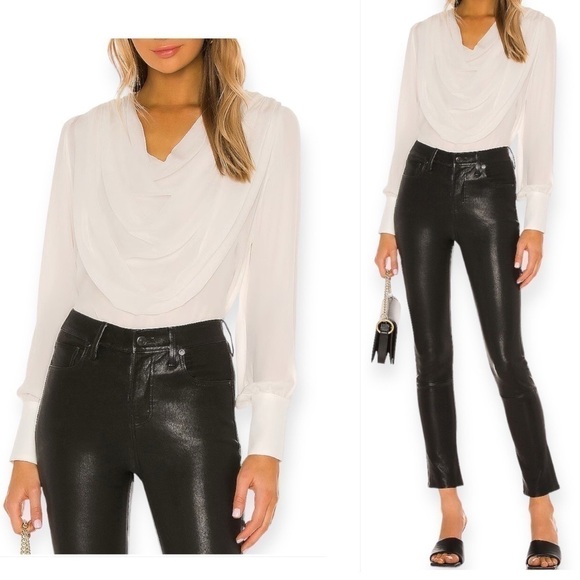 Divine‎ Heritage Draped Cowl Blouse Size M  New with Tag